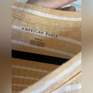 American Eagle Striped Shirt
